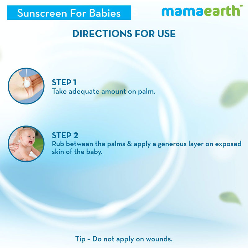 Mamaearth Mineral Based Sunscreen for Babies SPF 20+ (100ml) Cloud Shop BD