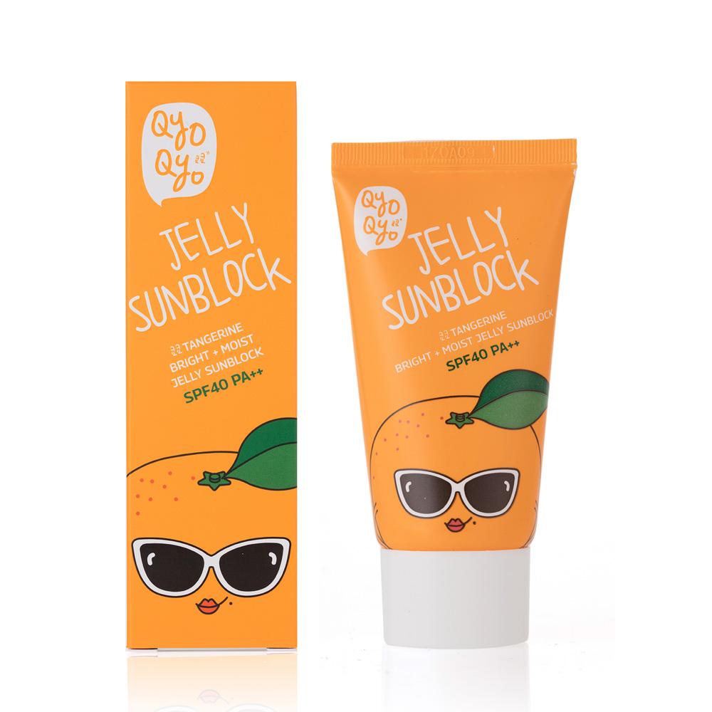 Qyo Qyo Tangerine Bright+Moist Jelly Sunblock SPF40 PA++ Cloud Shop BD