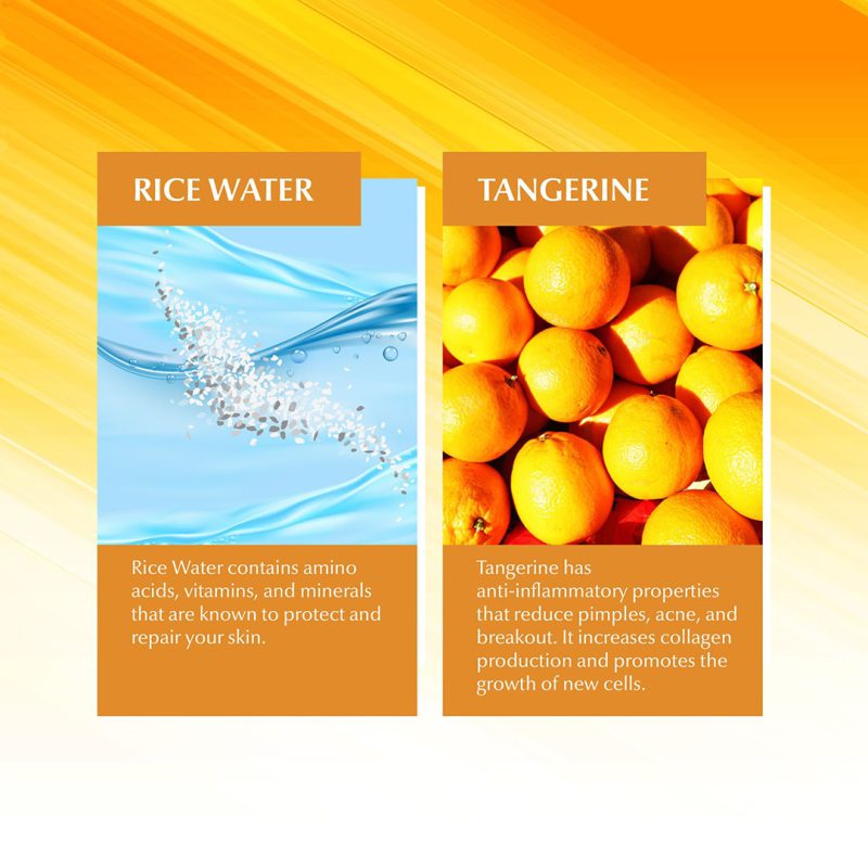 Rajkonna Rice Water Facial Scrub With Tangerine Extract 100ml Cloud Shop BD 8944000574562