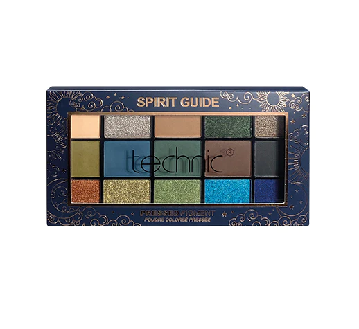 Technic 15 Color Spirit Guide Pressed Pigment Palette Cloud Shop BD