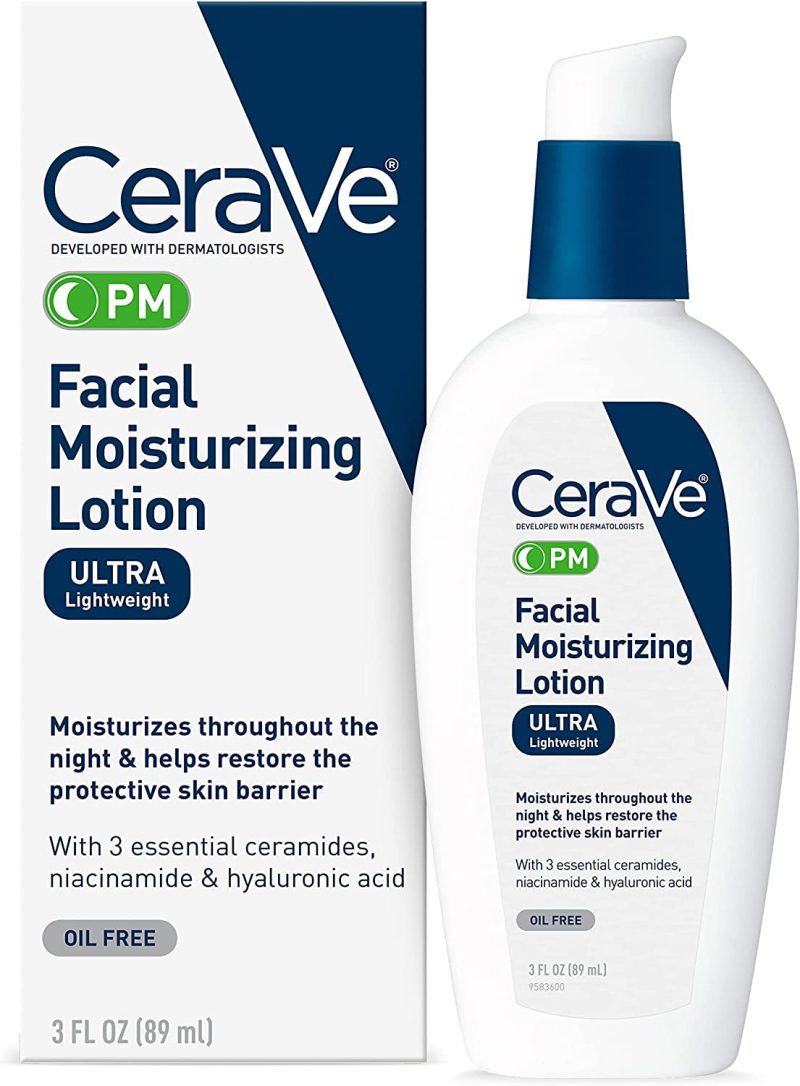 Cerave Pm Facial Moisturizing Lotion, 3 Oz