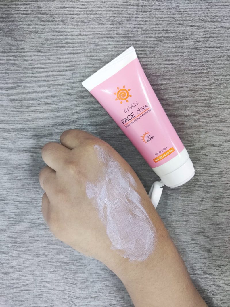 Freyia's Face Shield Sunscreen SPF50 PA++ For Dry Skin 60ml Cloud Shop BD