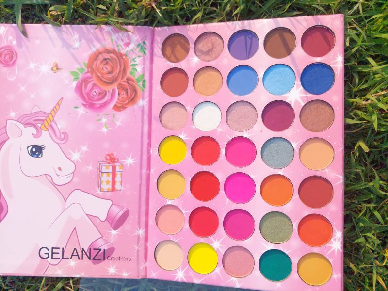 Gelanzi Creations 35 Color Eyeshadow Palette Cloud Shop BD 6972148280412