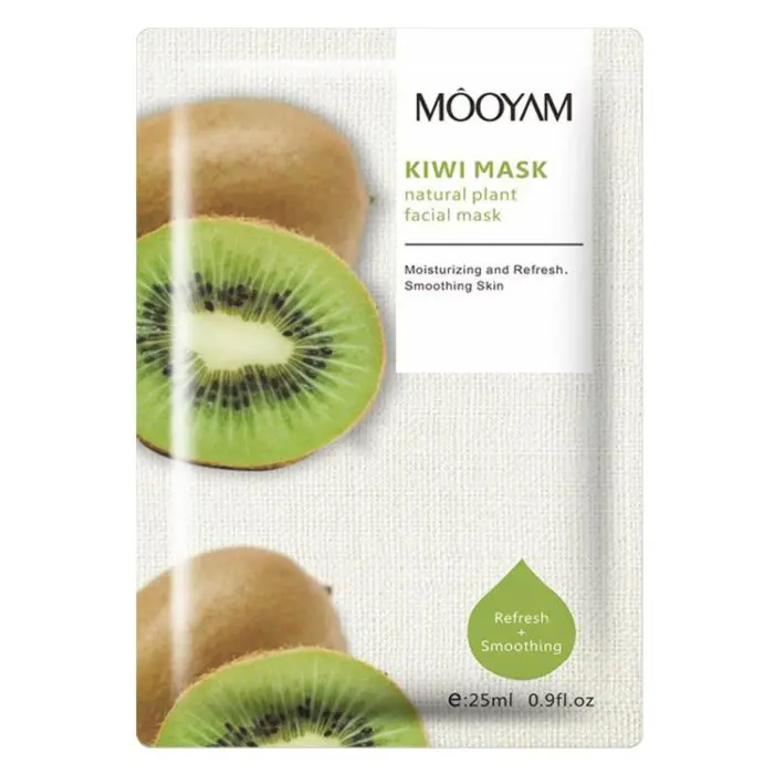MOOYAM Moisturizing Facial Sheet Mask - KiwiFruit (Water Retention) 6940824195985
