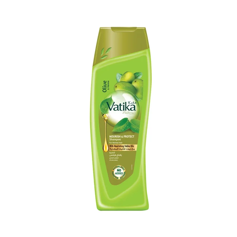 Dabur Vatika Naturals Nourish And Protect With Olive & Henna Shampoo Cloud Shop BD