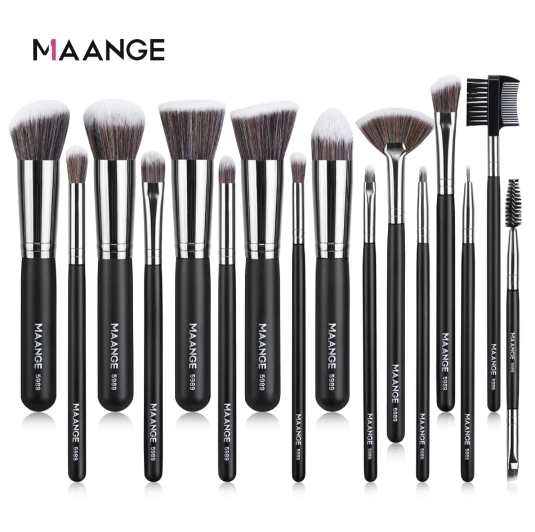 Buy Maange 16pcs Professional makeup Brush set Online From