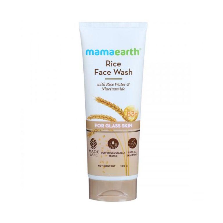 Buy Mamaearth Rice Face Wash With Rice Water & Niacinamide Online From ...