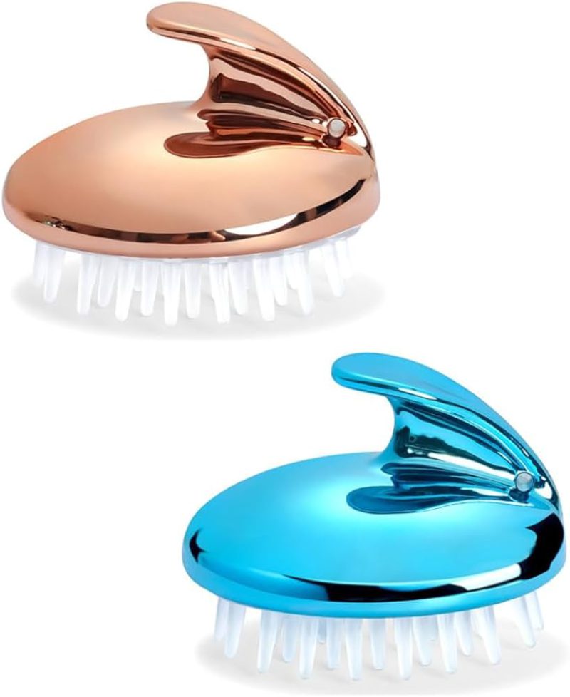 Silicone Scalp Massager Hair Shampoo Brush