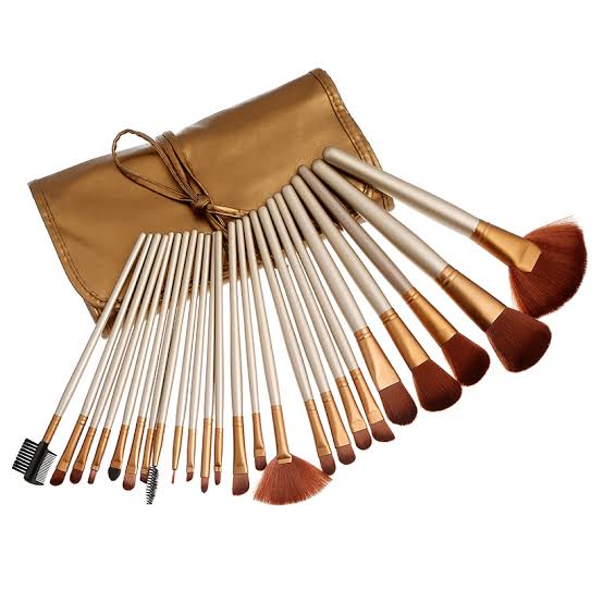 Naked 24 Pcs Brush Set For Professional Cloud Shop BD