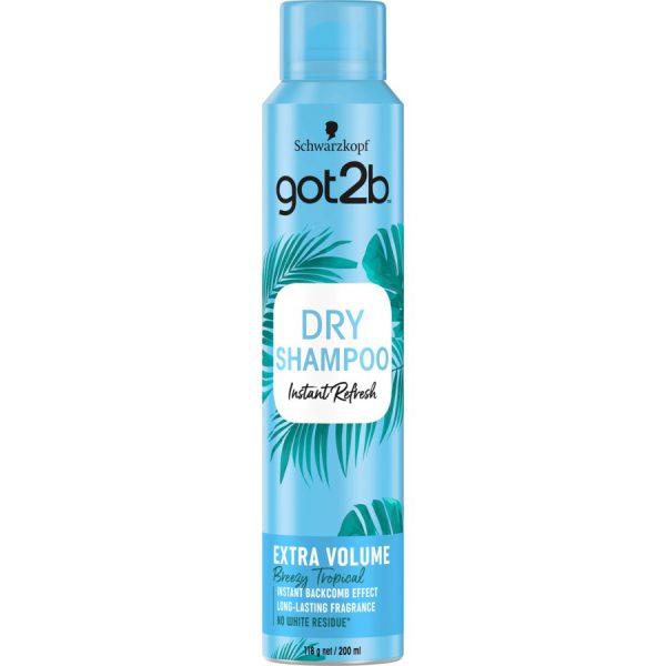 Schwarzkopf Got2b Instant Refresh Extra Volume Dry Shampoo