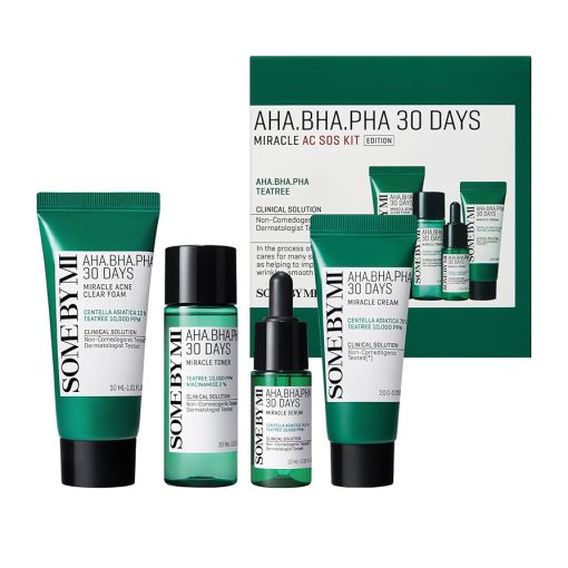 AHA, BHA, PHA 30 Days Miracle AC SOS Kit