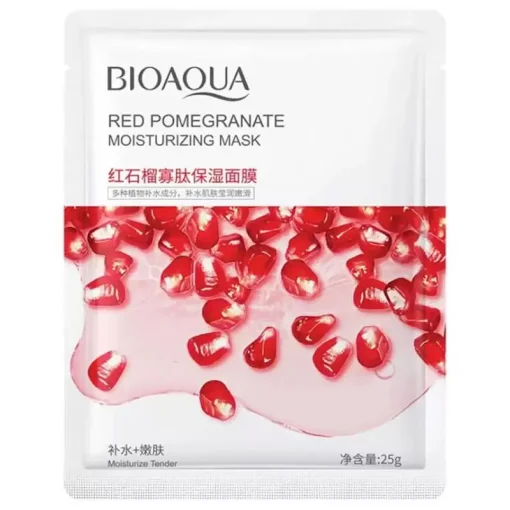 BIOAQUA Red Pomegranate Moisturizing Sheet Mask