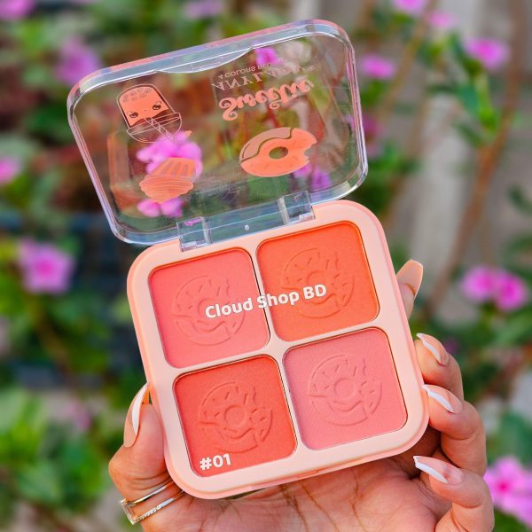 ANYLADY Sweetie 4 Colors Blusher - Image 4