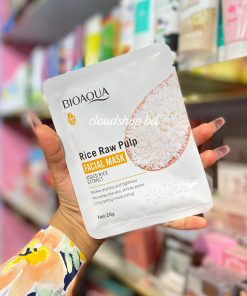 BIOAQUA Rice Raw Pulp Moisturizing Face Sheet Mask