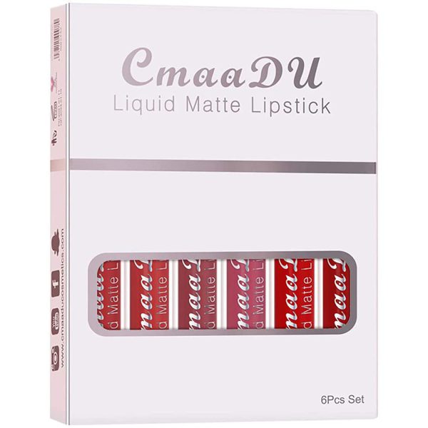 CmaaDu 6Pcs Liquid Matte Lipstick Set - Image 2