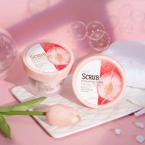 Fenyi Exfoliating Honey Peach Brightening Body Scrub