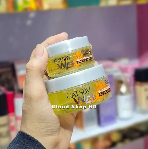 GATSBY Water Gloss Super Hard Hair Gel - Yellow