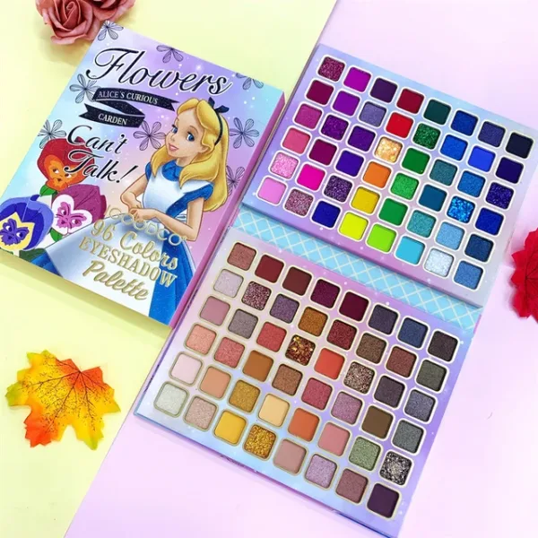 IGOODCO Flowers Allce's Curious Carden Can't Talk 96 Color Eyeshadow Palette