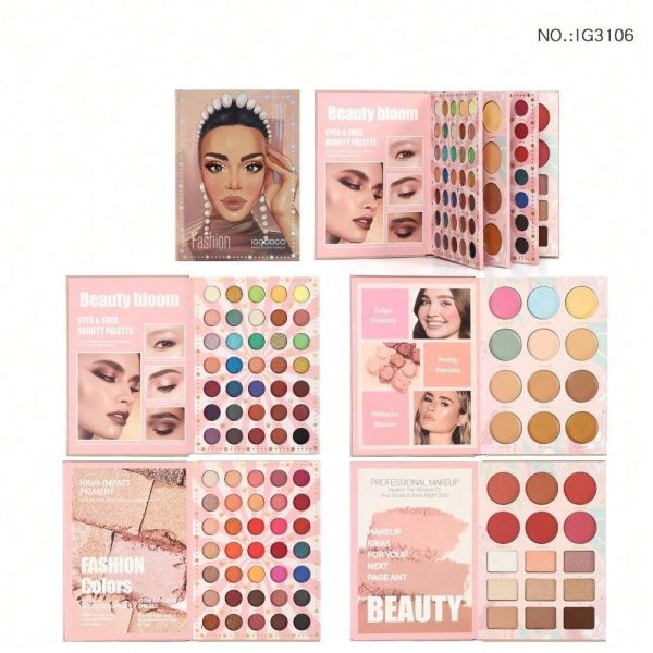 IGOODCO Beauty Bloom Makeup Book