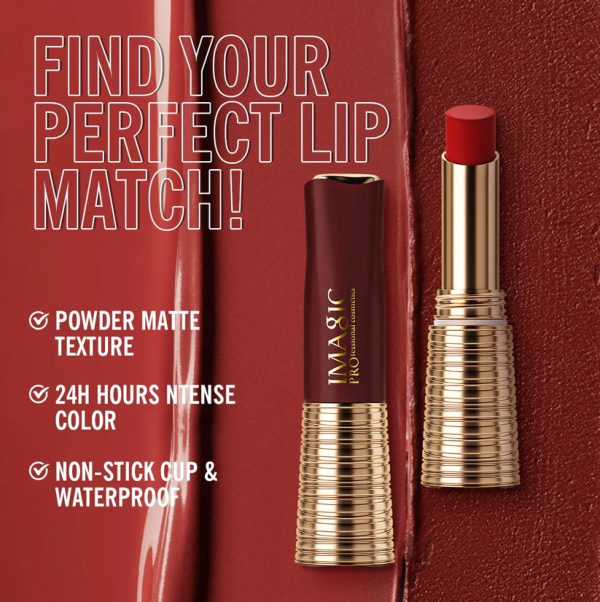 IMAGIC Kiss Proof Matte Lipstick - Image 2