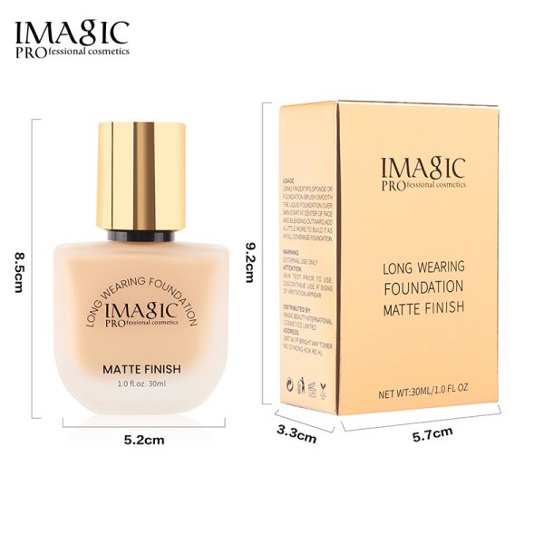 IMAGIC Matte Finish Long Wearing Foundation - Image 3