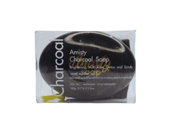 Amisty Natural Handmade Charcoal Soap