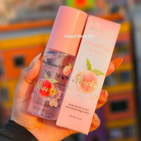 Kiss Beauty Peachy Makeup Fix Spray