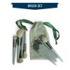 MAANGE 12Pcs Makeup Brushes Set with Bag Cloud Shop BD