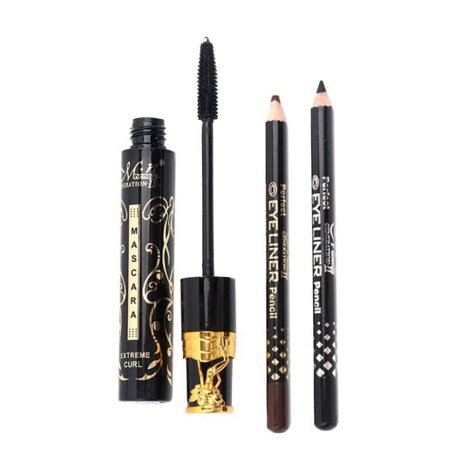 M.N Menow Extreme Curl Thick Mascara With 2 Free Eyeliner Pencils - Image 2