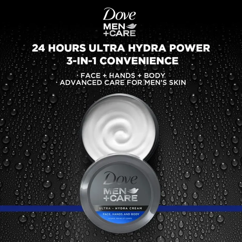 Dove Men Care Ultra Hydra Cream - 75ml