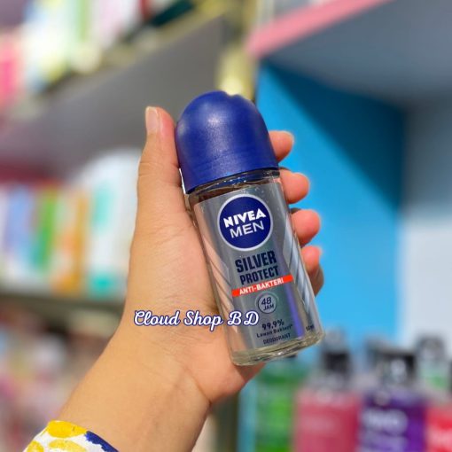 Nivea Men Silver Protect 48h Roll On - 50 ml