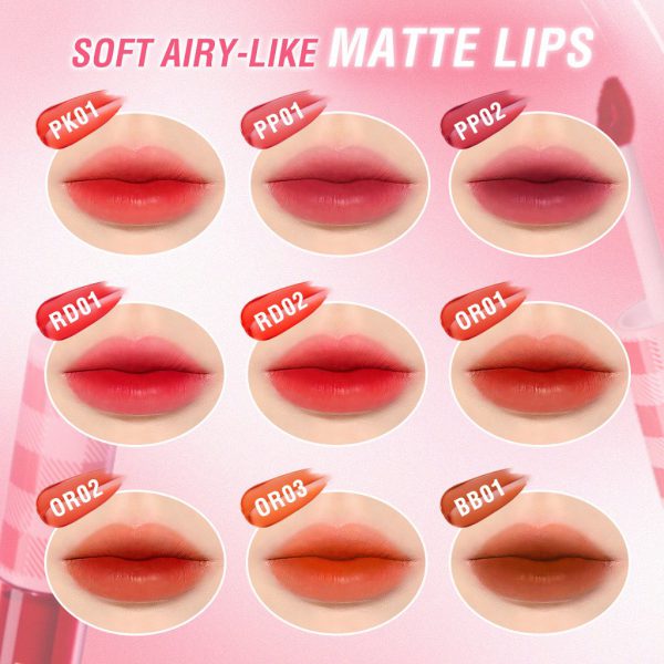 PINKFLASH Soft Airy-Like Matte Lips - Image 2