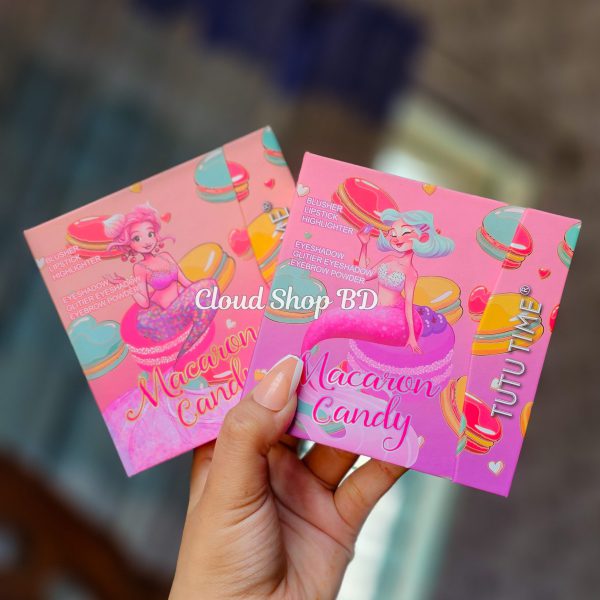 Tutu Time Macaron Candy Makeup Palette