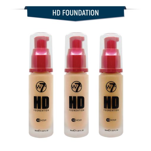 W7 HD Foundation (30ml)