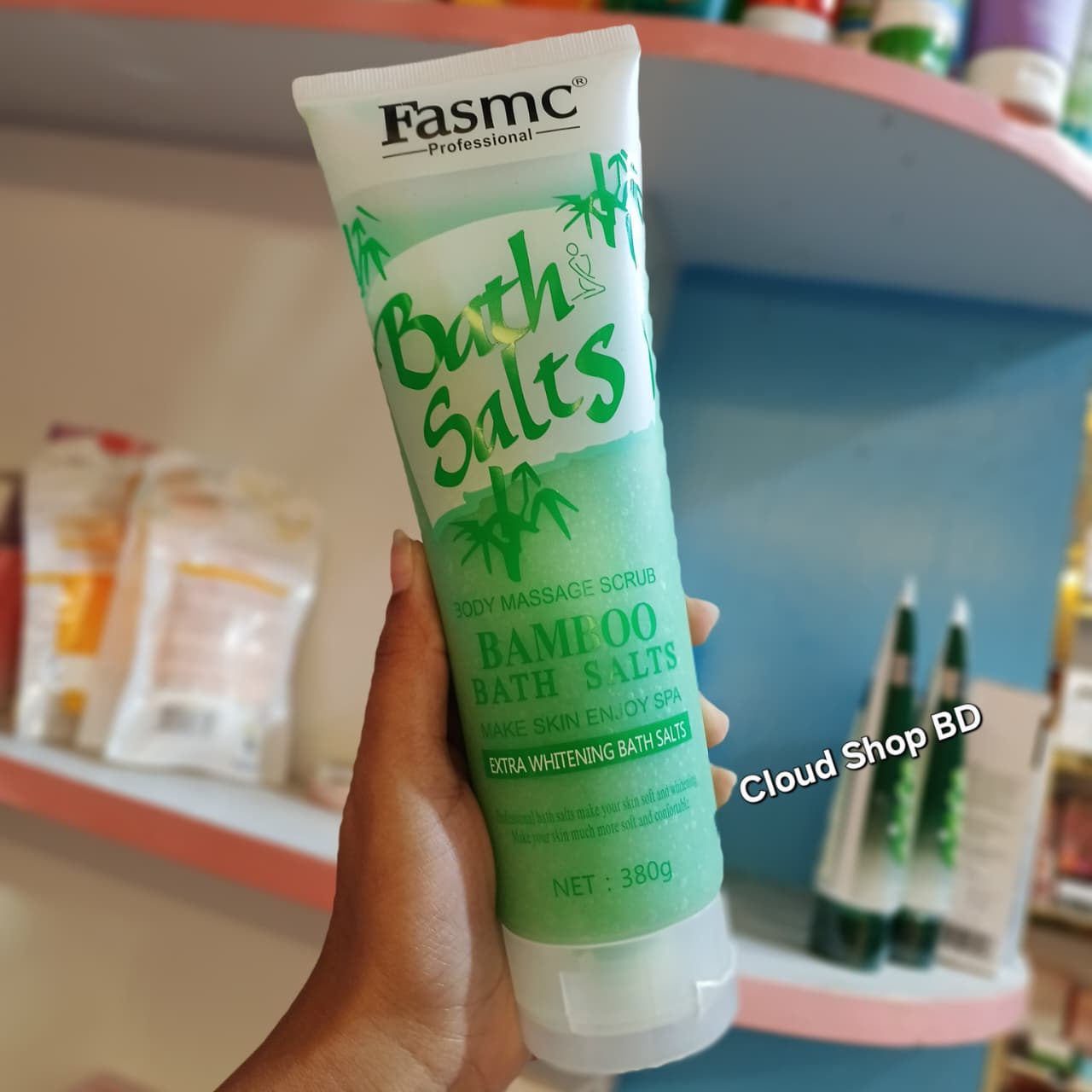 FASMC Bath Salts Body Massage Scrub Bamboo 380g