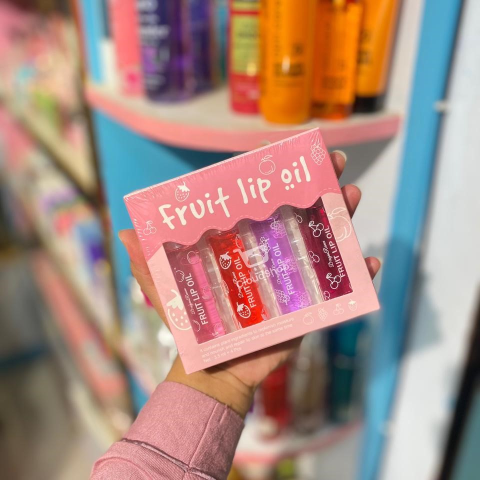 Dragon Ranee 4 in 1 Lip Oil set