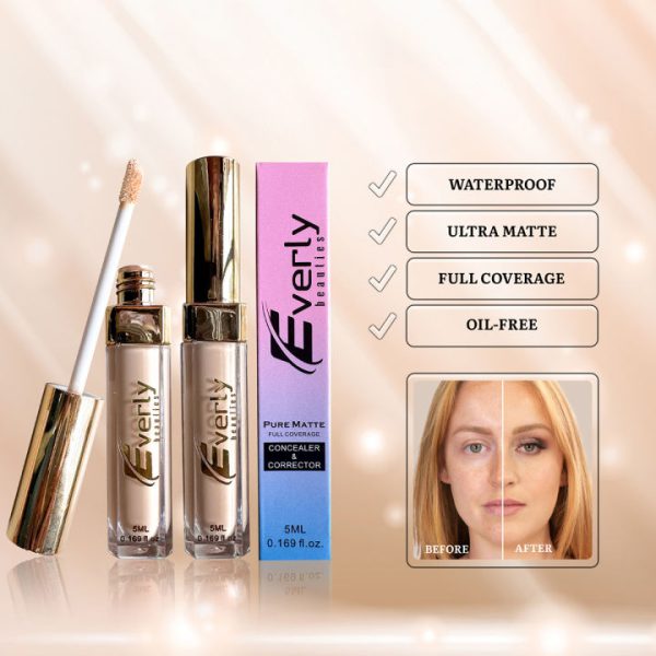 Everly Beauties Pure Matte Full Coverage Concealer & Corrector