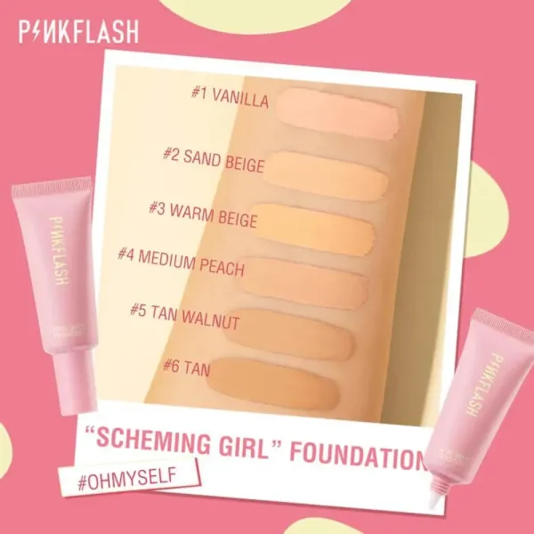 PINKFLASH Lasting Matte Foundation - Image 2