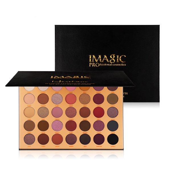 Imagic Professional Elegant 35 Colour Eyeshadow Palette - Black