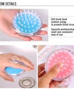 Silicone Scalp Massager Hair Shampoo Brush Cloud SHop BD