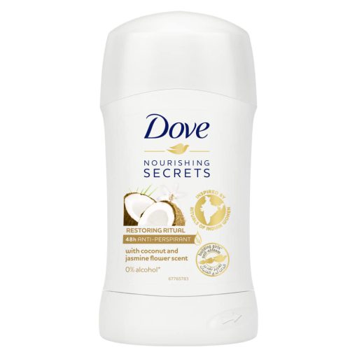 Dove Nourishing Secrets Restoring Ritual 48hr Anti Perspirant Stick with Coconut and Jasmine Flower Scent