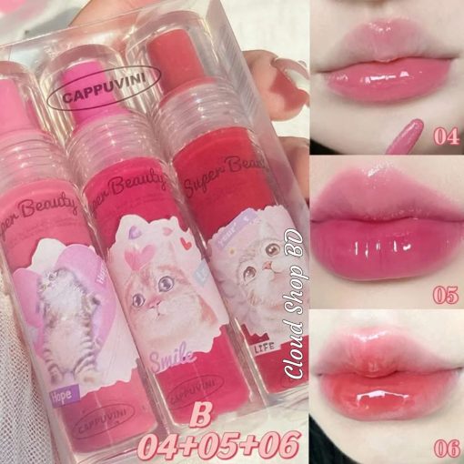 CAPPUVINI Cat Super Beauty Tinted Lip Gloss - Image 5