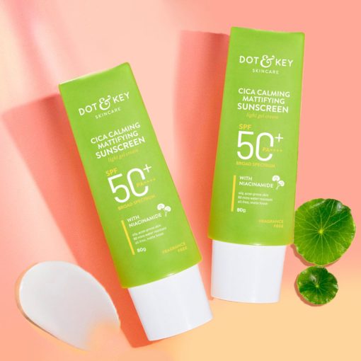 DOT & KEY Cica & Niacinamide Mattifying Sunscreen SPF 50+ (80g)