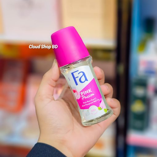 Fa Pink Passion Pink Rose Scent Anti Perspirant Roll On