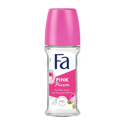 Fa Pink Passion Pink Rose Scent Anti Perspirant Roll On