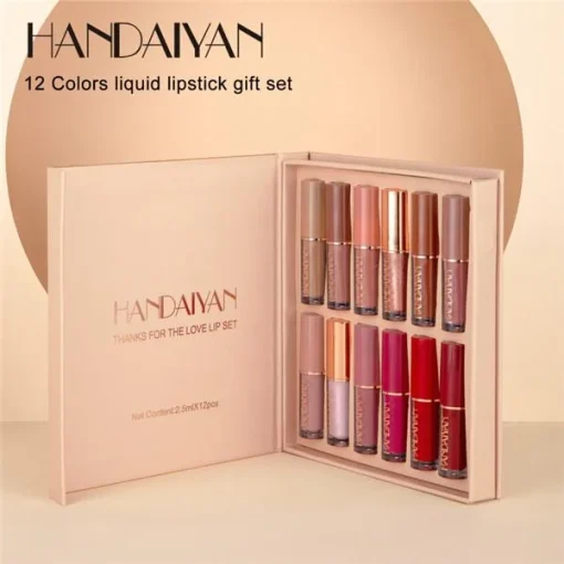 HANDAIYAN 12 piece lipstick set