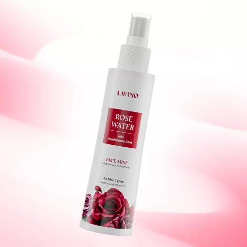 LAVINO Rose Water With Hyaluronic Acid Face Mist - 125ml