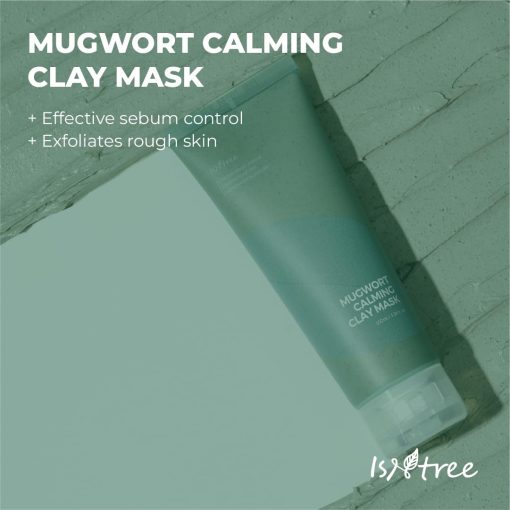 instree Mugwort Calming Clay Mask - 100ml - Image 2