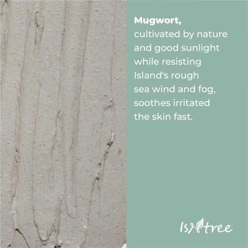 instree Mugwort Calming Clay Mask - 100ml - Image 3