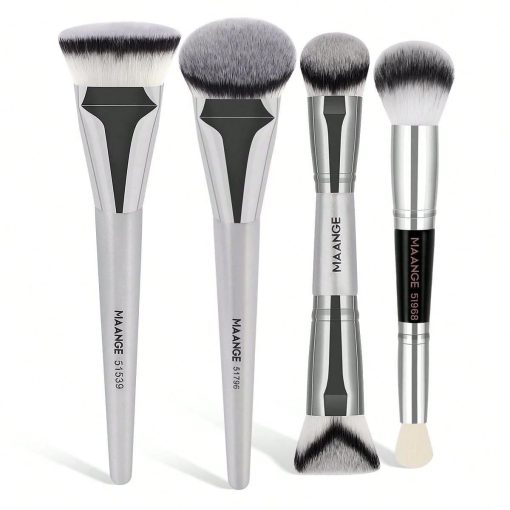 MAANGE 4pcs Main Makeup Brushes Set